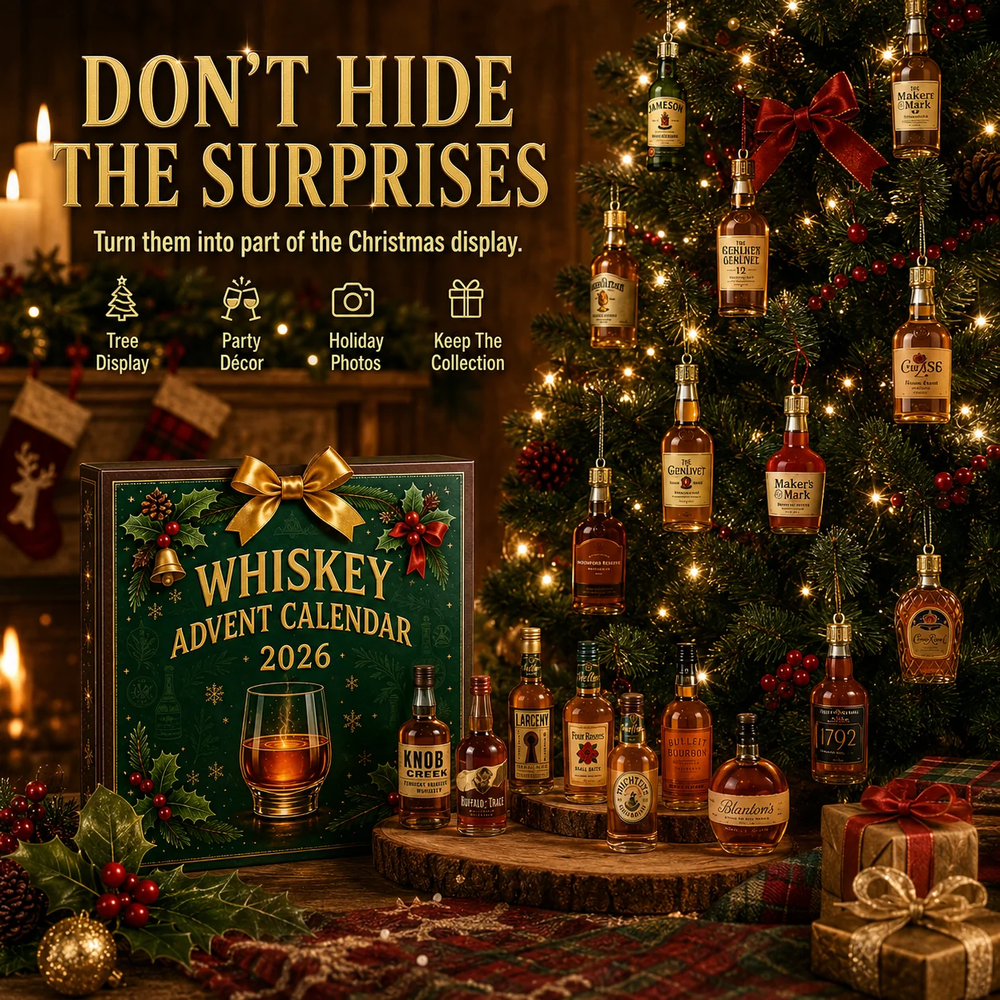 🎅Christmas Sale 49% OFF🎄60,000+ Sold🍾2026 Whiskey Advent Calendar